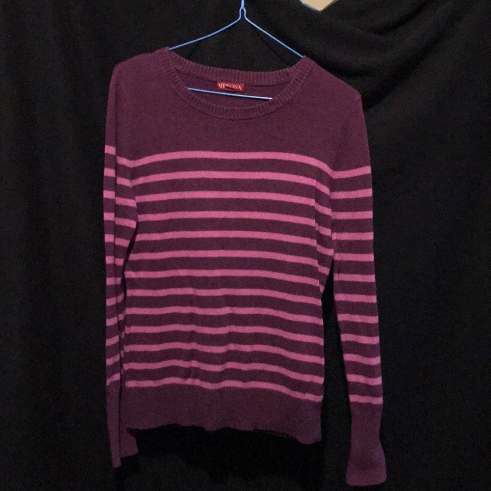 Merona striped sweater